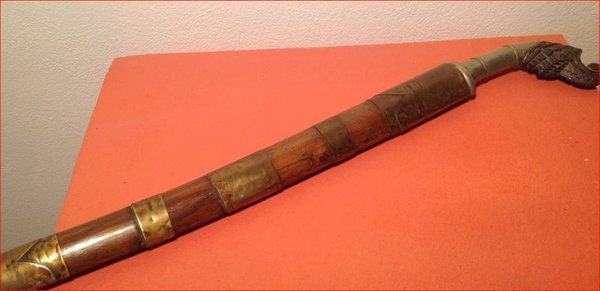 Golok Schwertmesser Sumatra Antik Parang Pedang Sumbawa 19.Jh.