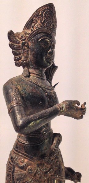 Verkauft !! Sold out !!  Shiva, Bronzeskulptur 18./19.Jh. , Indien